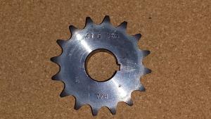 41 B 16 tooth 7/8" ID with 3/16 keyway