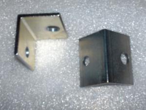 Angle Bracket 1-1/2 x 1-1/2 x 2" with a 1/2" & 3/8" Hole