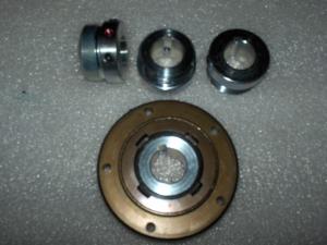 17 mm ID LEFT HAND 1.375 x 24 Adaptor for freewheel sprockets .9" wide 2 set screws 4 mm keyway