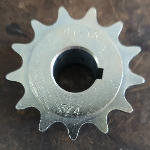 415 B 13 Tooth Sprocket 3/4" ID with a 3/16" keyway, two set screws