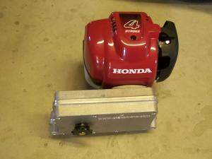 18.75 to 1 Outside Drive Reduction Staton Gearbox Works with the Honda GX50, GX35 & Zenoah G430RC Pedicab Rickshaw Motorized wheelbarrow