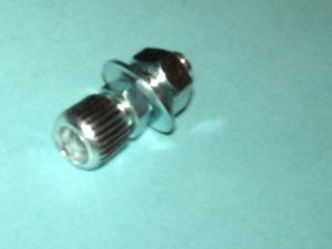 Honda GX22, GX25, GX31 & GX35 6mm Steel Adjusting barrel flat washer and nut