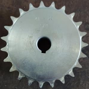 415 B 23 Tooth Sprocket 5/8" ID with a 3/16" key way, two set screws
