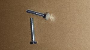 6M-1.0 x 35M 8.8 Hex Head Cap Screw Zinc Plated Metric