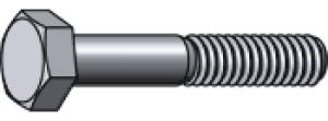 6 mm -1.0 x 40 mm 8.8 Hex Head Cap Screw Zinc Plated