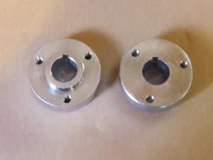 Disc Brake Rotor Adaptor 17mm ID x .75 wide 4mm Keyway
