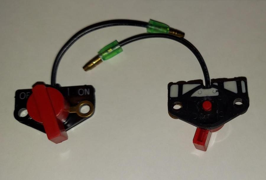 Low Cost Switch with Male Snap Plug Engine Stop Switch Subaru 066-00004-71 066-00004-80 EY28 EY35