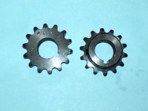 Sprocket 35 B 14 Tooth 3/4" ID with a 3/16" keyway two set screws