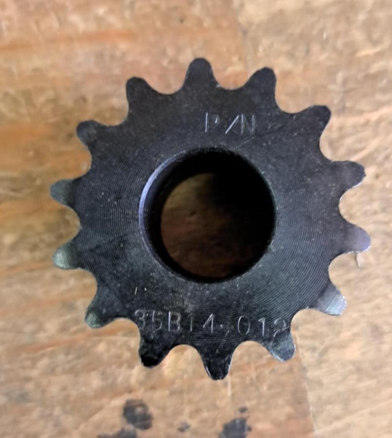 35 B 14 T 3/4" ID  No Keyway and No Set Screws