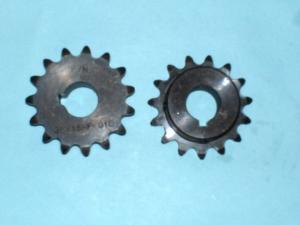Sprocket 35 B 15 Tooth 5/8" ID 3/16" Keyway with two set screws