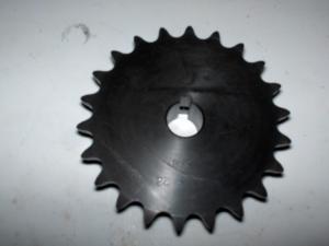 Sprocket # 41 B 22 Tooth 5/8" ID, 3/16" keyway, two set screws