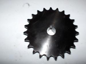 Sprocket 41 B 23 tooth 5/8" ID 3/16" key way 2 set screws