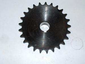 Sprocket 50 B 25 Tooth 1" ID, 1/4" keyway, two set screws