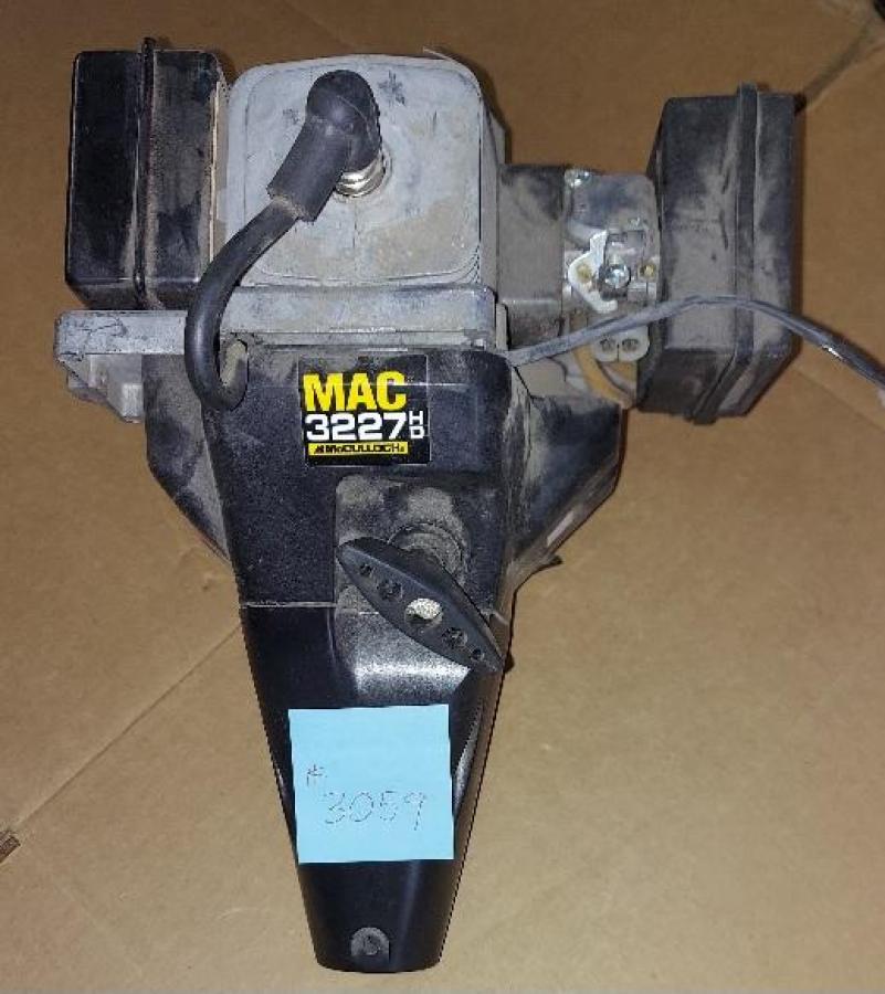 McCulloch MAC 3227HD two Cycle engine SOLD AS IS RC CAR, RC AIRPLANE, Trimmer