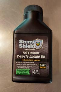Stens 2-cycle oil 2.6 oz  50 to 1 ratio Stens # 770-264