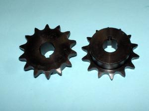 Sprocket 40 B 14 Tooth 5/8" ID with key way & 2 SS
