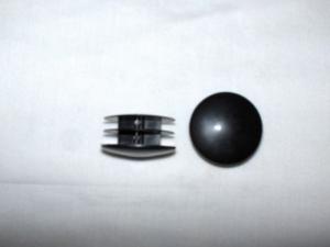 EV Warrior 107000 Fork Leg Top Caps Black