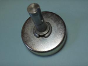 Clutch Drum 78 mm ID with welded 5/8" OD Shaft Double bearing clutch Assy