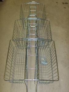 Basket Rear Medium 9010 Twin Carrier
