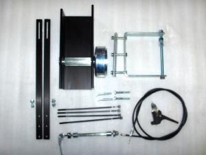 1" Drive Roller 76 mm Clutch Rotor / 78 mm Clutch Drum Friction Drive Kit Complete less the Engine. Fits the Tanaka PF-4000, ZENOAH 41.5 cc, Honda GX35 & others