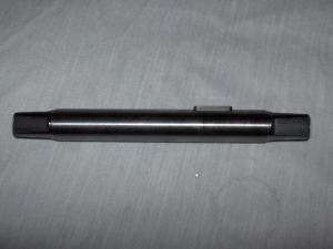 17 mm OD x 6" long Spindle Square Ends with Key