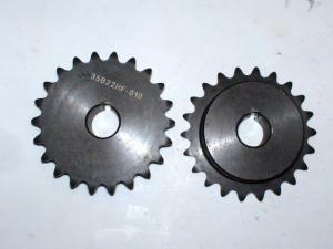 Sprocket 35 B 22 Tooth 5/8" ID with a 3/16" keyway two set screws