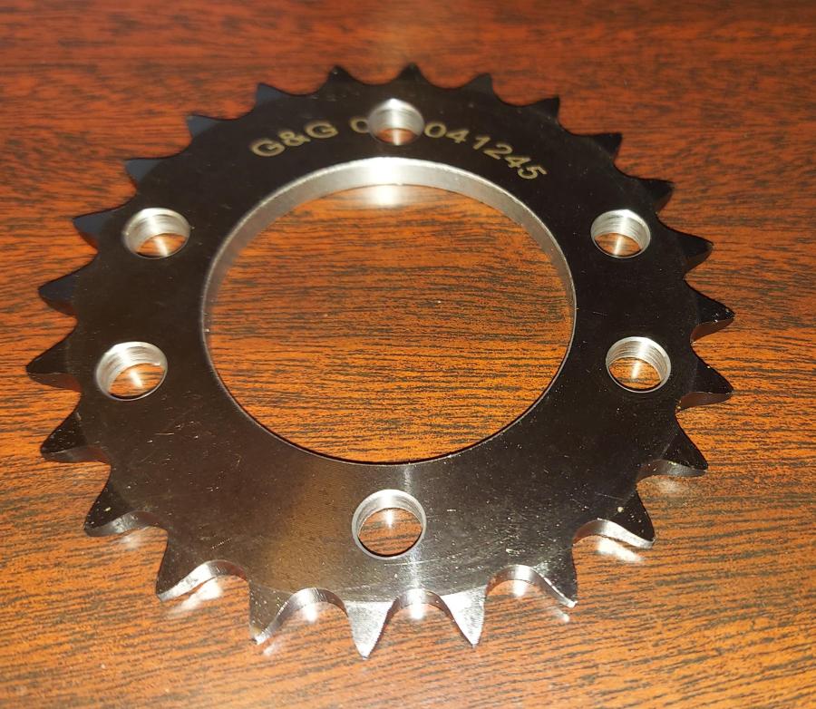 41 A 24 Tooth 6 HOLE Sprocket for the Peerless 100 Series - 141-D Differential