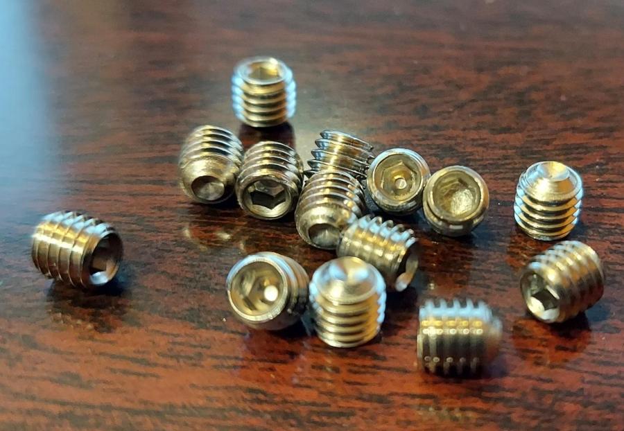 6mm x 1.0 X 6mm STAINLESS STEEL SOC SET SC CUP POINT SET SCREW - M6 X 6