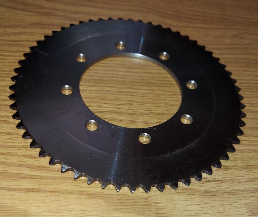 35 A 60 Tooth 8 HOLE Sprocket Peerless H 110-001 Series Differential