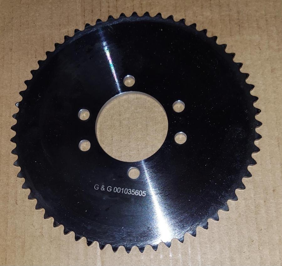35 A 60 Tooth 6 HOLE Sprocket for the Peerless 100 Series - 141-D Differential