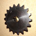 40 B 18 Tooth Sprocket 5/8" ID HT with a 3/16" Keyway and two set screws