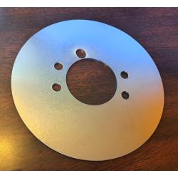 Disc Brake Rotor 6.25" OD x .11" thick Chrome finish Peerless 100 Series