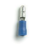 Snap Plugs Male Vinyl Insulated Butted Seam Blue 16-14 AWG .180 Tab