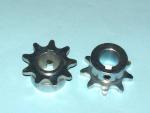 415 B 9 Tooth Sprocket 5/8" ID with a 3/16" key way, two set screws