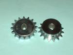 415 B 16 Tooth Sprocket 5/8" ID with a 3/16" keyway, two set screws