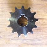 41 B 13 Tooth Sprocket 20MM ID, 6mm Keyway and two set screws