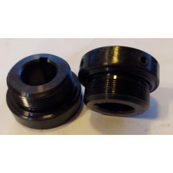 3/4” ID x .95" wide, 2 set screws, 3/16" keyway Freewheel Sprocket Adaptor 1.73" Flange OD