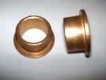 Oilube - Oil Impregnated Powdered Metal Flanged Bearings - Bushing 1 ID x 1-1/4 OD x 3/4 wide