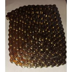 Nickel Plated Roller Chain # 41 10' Foot box 1/2" x 1/4" KMC Brand 41NP-1R-10F