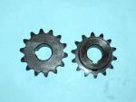 Sprocket 35 B 14 Tooth 5/8" ID with a 3/16" keyway two set screws