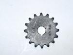 Sprocket 35 B 16 Tooth 1/2" ID with a 1/8" keyway & set screws