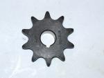 Sprocket # 40 B 10 Tooth 1/2" ID 1/8" key way two set screws HT