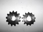 Sprocket 40 B 10 Tooth 5/8" ID HT 3/16" Key Way with two set screws