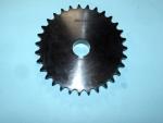40 B 31 Tooth Sprocket 1" ID with 1/4" KW