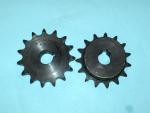 41 B 15 Tooth Sprocket 5/8" ID with 3/16" keyway & two set screws