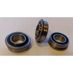 3/4" ID x 1.375" OD x .480" wide, with Flange. Higher Quality Low Speed Ball Bearing with Black Rubber seals # 230-128 Snapper 7026693