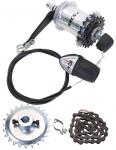 TRIKE HUB 5 speed with Coaster Brake CONVERSION KIT - STURMEY ARCHER # 69223