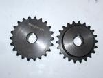 Sprocket 35 B 22 Tooth 5/8" ID with a 3/16" keyway two set screws