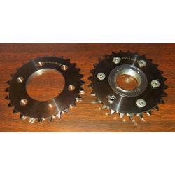 41 A 27 tooth Chainring Sprocket 6 hole for 18 tooth freewheel 2.19" ID