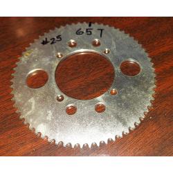 Sprocket 25 A 65 Tooth for freewheel 16 tooth freewheel